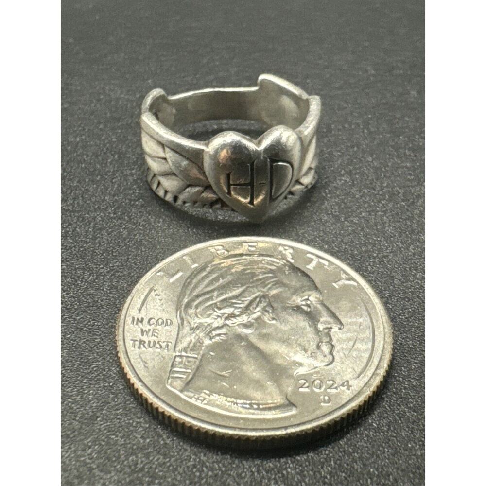 Silver Heart Ring - Picture 3 of 5
